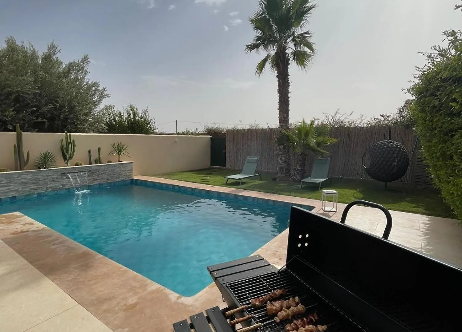 Villa Nawal Et Sa Piscine Chauffee Sans Vis-A-Vis Агадир Марокко